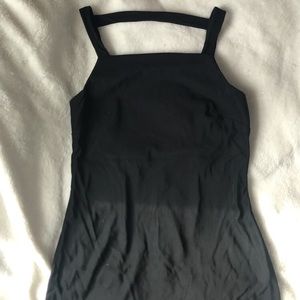 Express Tricot Black Dress